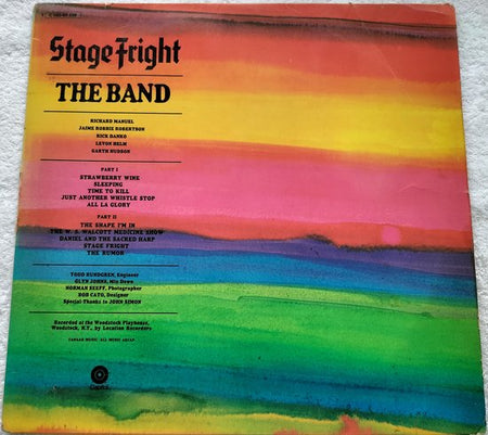 The Band – Stage Fright LP = als nieuw