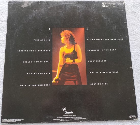 Pat Benatar - Live from Earth (1983) LP = als nieuw