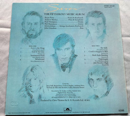 Roxy Music - Siren (1975) LP = als nieuw