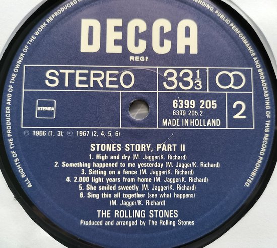 The Rolling Stones - Stones Story 2 (1981) LP