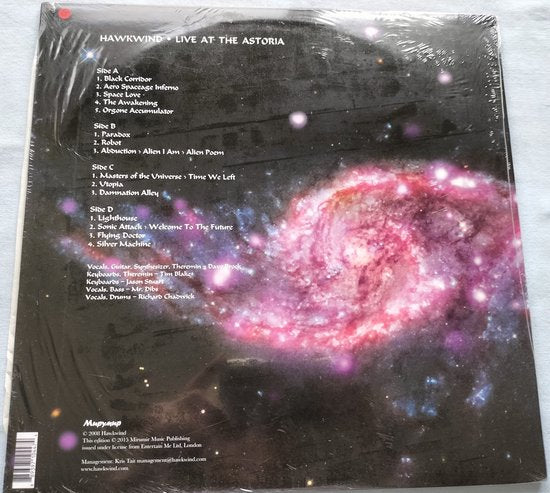 Hawkwind – Live At The Astoria (2015) 2XLP