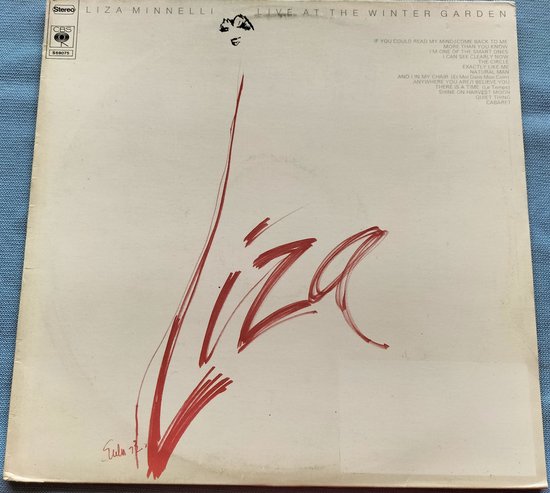 Liza Minnelli ‎– Live At The Winter Garden (1974) LP