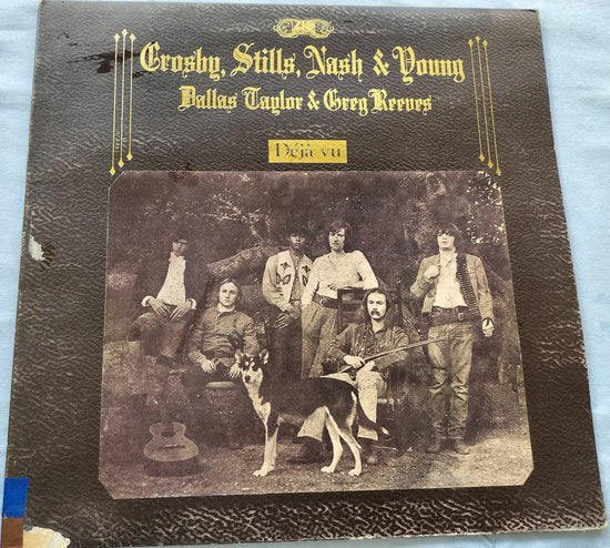 Crosby, Stills, Nash & Young – Déjà Vu (1970) LP = bijna Perfect