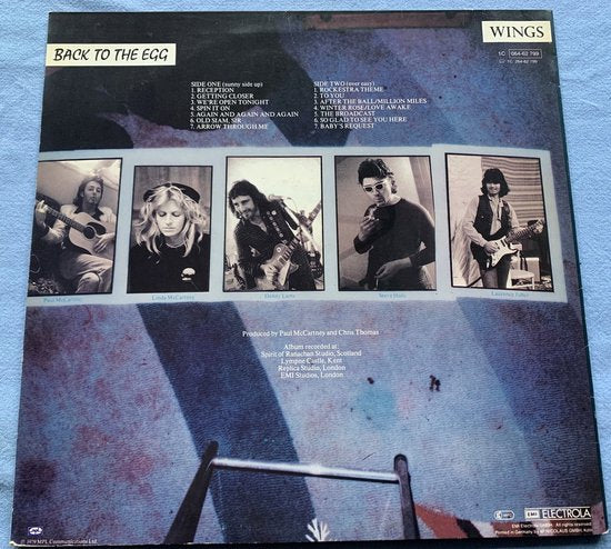 Wings - Back to the Egg (1979) LP