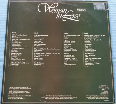 Woman in Love, Volume 3 (1982) 2XLP