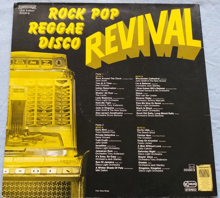 Rock Pop Reggae Disco Revival (1981) 2XLP