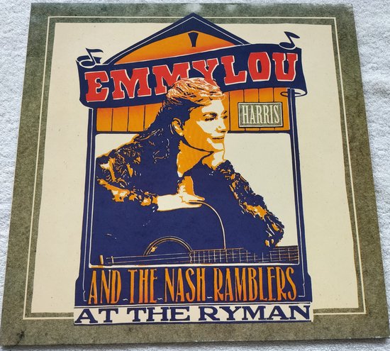 Emmylou Harris And The Nash Ramblers ‎– At The Ryman (1992) LP= als nieuw ( Collect Item)