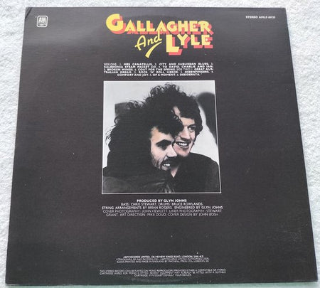 Gallagher And Lyle – Gallagher And Lyle (1972) LP = als nieuw