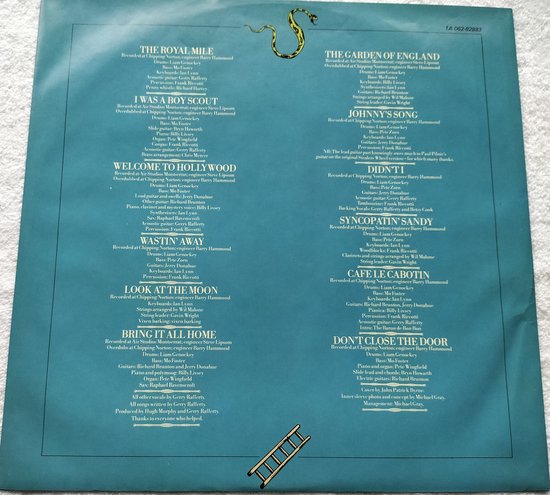 Gerry Rafferty - Snakes and Ladders (1980) LP = als nieuw