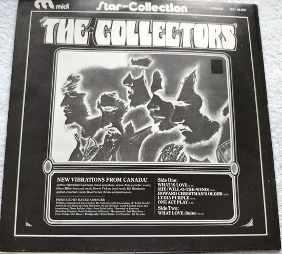 The Collectors - The Collectors (1968) LP