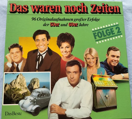Das Waren Noch Zeiten 96 Originalaufnahmen Großer Erfolge Der 50er Und 60er Jahre) 8XLP= als nieuw