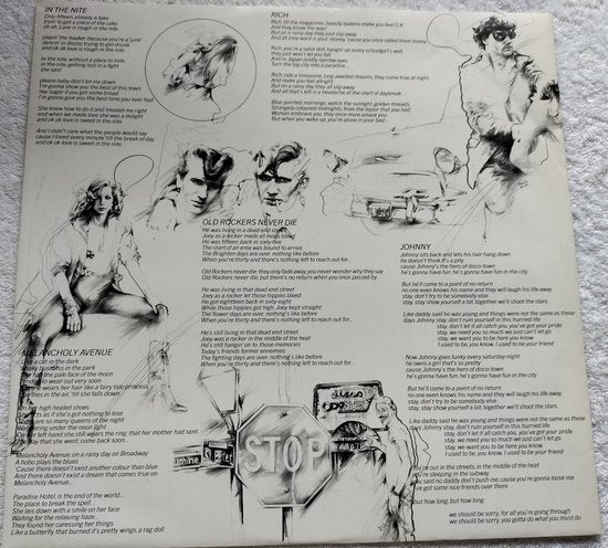 Lancee - Models (1980)LP = als nieuw Ned. Band