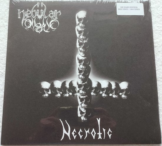 Nebular Mystic ‎– Necrotic 2006 LP=als nieuw Red Vinyl LTD