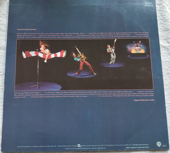 Van Halen - Van Halen II (1979) LP = als nieuw
