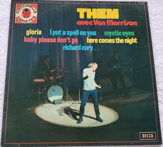 Them Avec Van Morrison (1970) LP= als nieuw