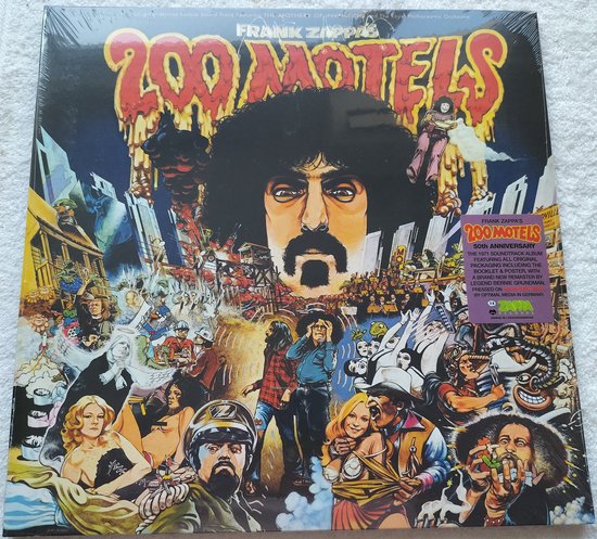 Frank Zappa ‎– 200 Motels (2021) 2XLP = SEALED. Red Vinyl.