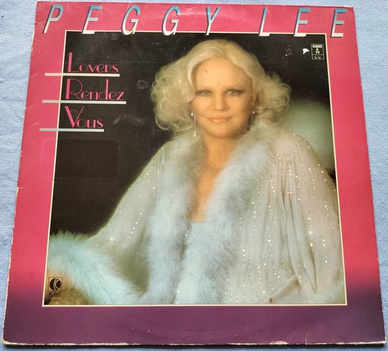 Peggy Lee ‎– Lovers Rendez Vous (1981) LP = als nieuw