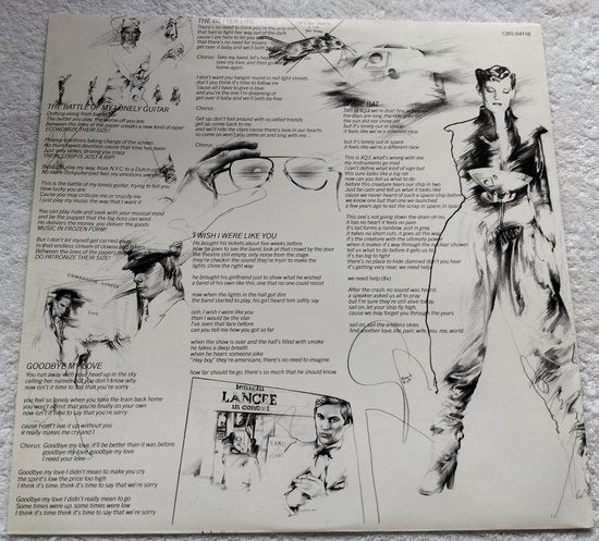 Lancee - Models (1980)LP = als nieuw Ned. Band