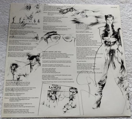 Lancee - Models (1980)LP = als nieuw Ned. Band
