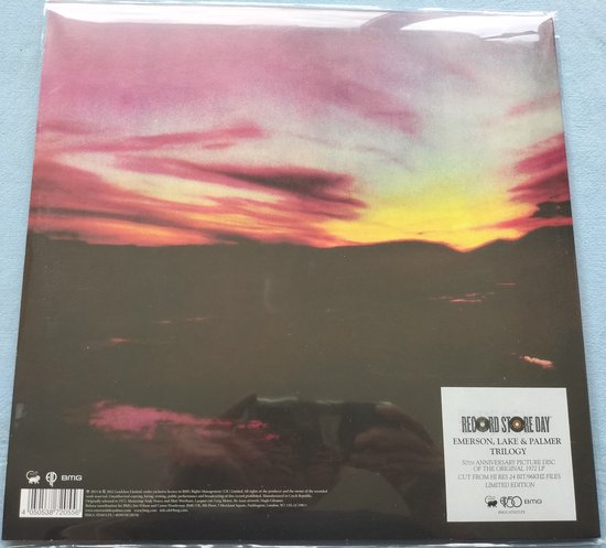 Emerson, Lake & Palmer – Trilogy(2022) LP Picture disk