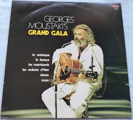 George Moustaki's Grand Gala (1974) LP = in Nieuwstaat