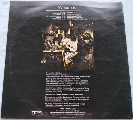 The Who - Who's Next (1971) LP Collect item