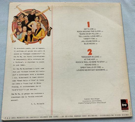 Sha Na Na – The Best Of Sha Na Na (1981) LP = in Nieuwstaat