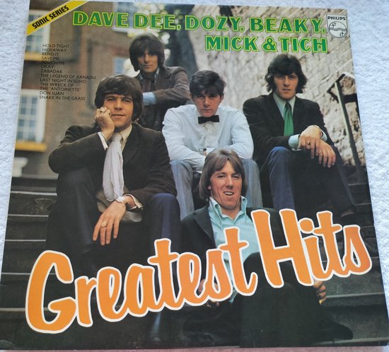 Dave Dee, Dozy, Beaky, Mick & Tich ‎– Greatest Hits (1976) LP = als nieuw