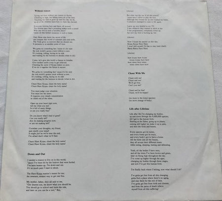 Rasa – Dancing On The Head Of The Serpent (1982) LP= als nieuw
