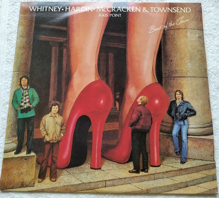 Charlie Whitney ∙ Eddie Hardin ∙ Charlie McCracken & Rob Townsend : Axis Point (1980) LP is in Nieuwstaat.