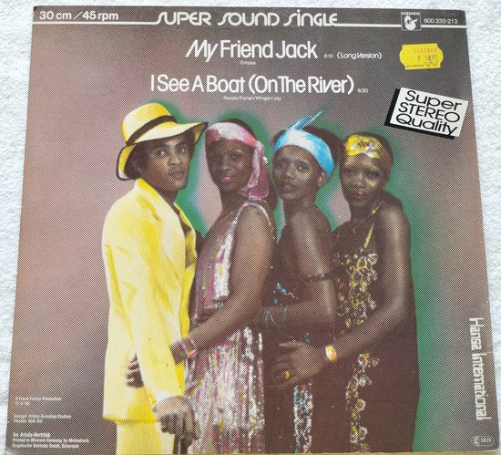 Boney M. – My Friend Jack / I See A Boat (On The River) (1980) LP, 12", 45 RPM