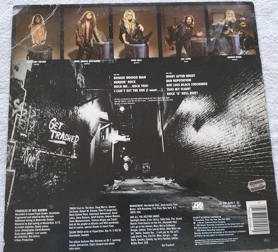Trash - Burnin' Rock (1985) LP
