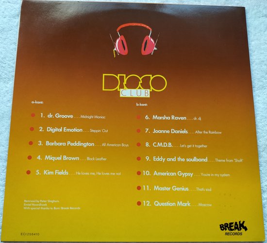 Disco Club Volume 4 (1984) LP