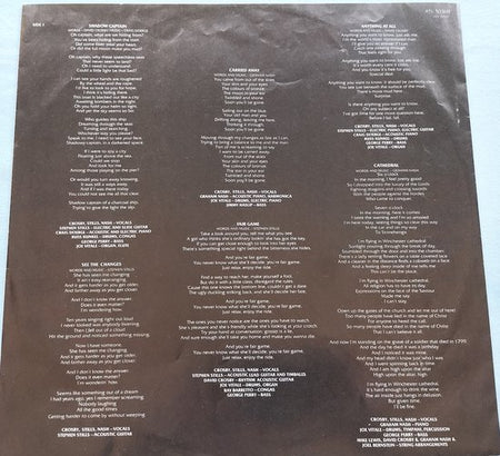 Crosby, Stills & Nash ‎– CSN 1977