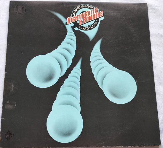 Manfred Mann's Earth Band - Nightingales & Bombers (1975) LP = als nieuw