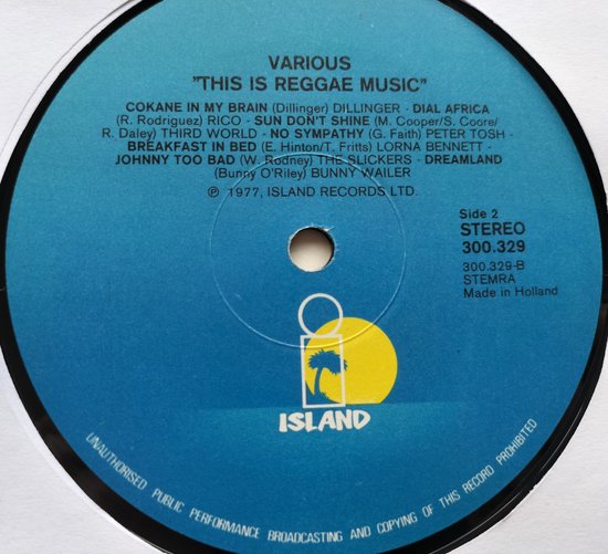 This Is Reggae Music (1979) 2XLP zijn als nieuw