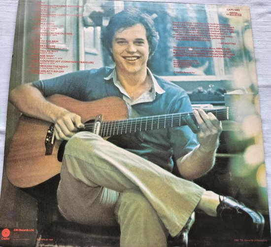 Leo Kottke – Best Of Leo Kottke 1971-1976 LP