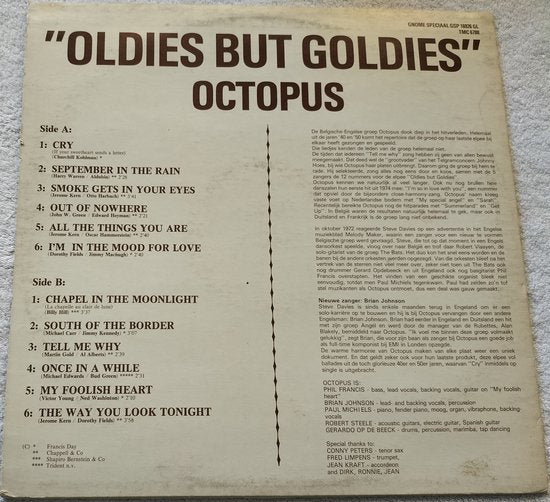 Octopus – Oldies But Goldies (1978) LP