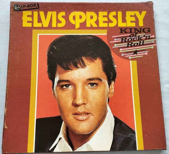 Presley King of Rock N' Roll 3 Record Box Set ( 1980) 3XLP = in nieuwstaat