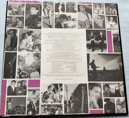 Latin Quarter - Mick and Caroline (1987) LP