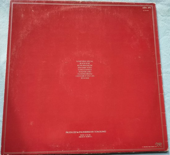 Eric Clapton - Another Ticket (1981) LP