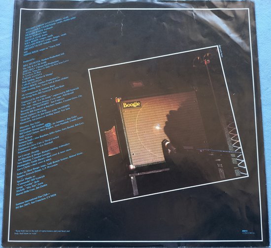 Santana ‎– Shango ( 1982) LP = als nieuw