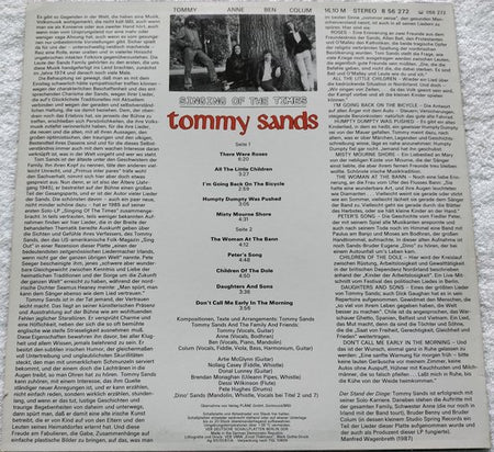 Tommy Sands - Singing of the Times (1985) LP