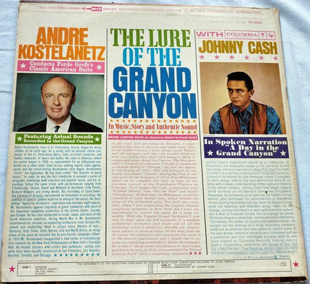 Andre Kostelanetz - The Lure of the Grand Canyon (1961) LP = als nieuw
