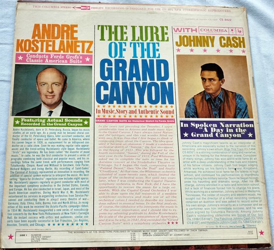Andre Kostelanetz - The Lure of the Grand Canyon (1961) LP = als nieuw