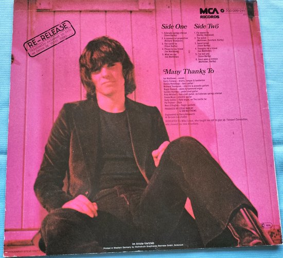 Matthews - Matthews' Southern Comfort (1970) LP