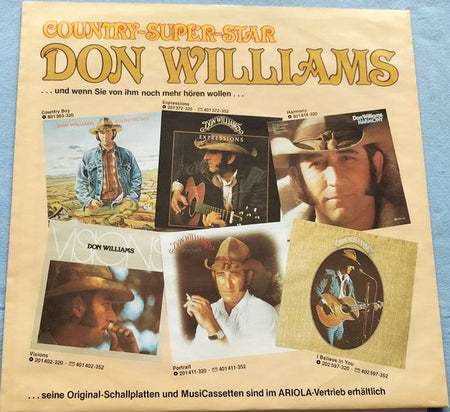 Don Williams – Some Broken Hearts...(1981) LP= als nieuw