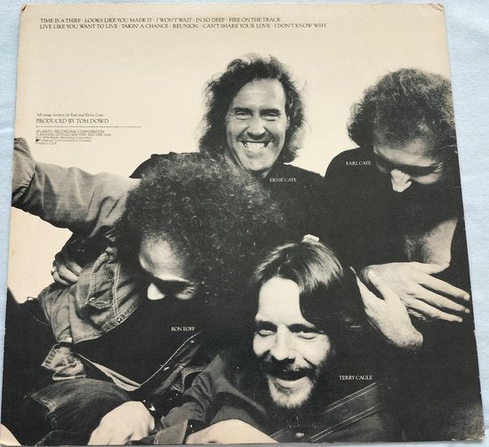Cate Bros. Band ‎– Fire On The Tracks 1979 LP = in Nieuwstaat
