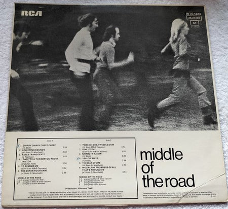 Middle of the Road - Middle of the Road (1971) LP