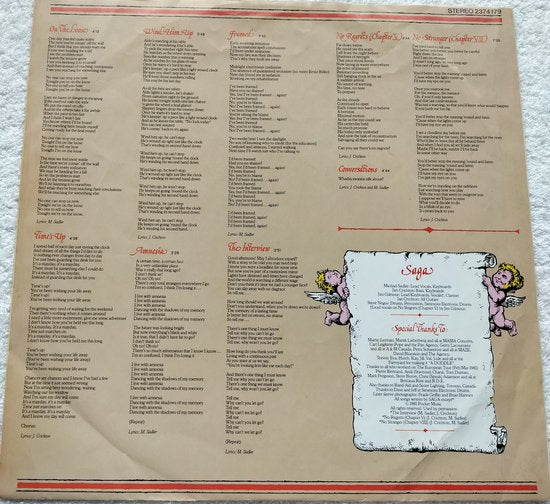 Saga - Worlds Apart (1981) LP= als Nieuw